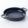 Enameled Cast Iron Grill Pan, 11"